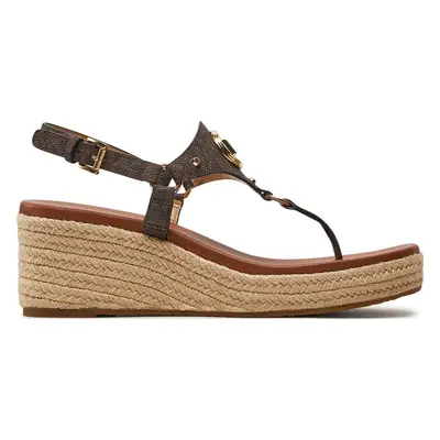 Espadrilky MICHAEL Michael Kors 40R4CSMS1B Hnědá