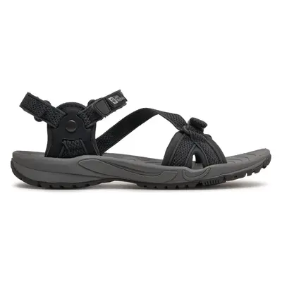 Sandály Jack Wolfskin Lakewood RiderSandal 4019041 Černá