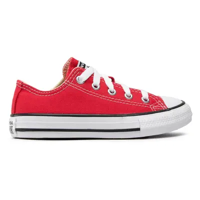 Plátěnky Converse Chuck Taylor All Star Ox 3J236 Červená