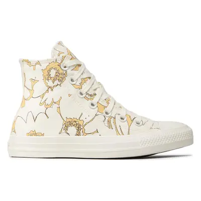 Plátěnky Converse Chuck Taylor All Star Crafted Florals A01188C Béžová