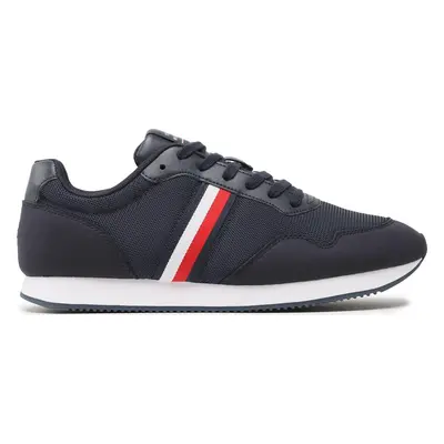 Sneakersy Tommy Hilfiger Core Lo Runner FM0FM04504 Tmavomodrá