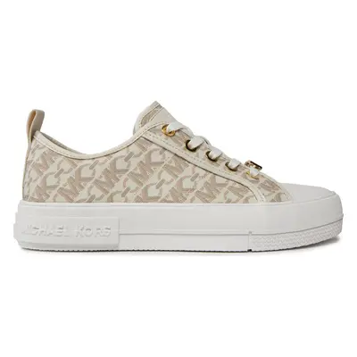 Plátěnky MICHAEL Michael Kors Evy Lace Up 43H3EYFS1B Béžová