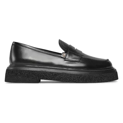 Loafersy Max Mara Crepeloafer 23452619336 Černá