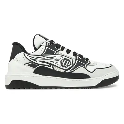 Sneakersy PHILIPP PLEIN SAES MSC4017 PLE010N0102 Bílá