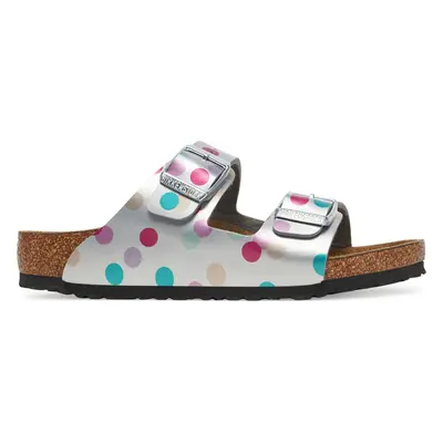 Nazouváky Birkenstock Arizona Kids 1029842 S Stříbrná