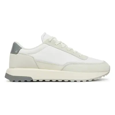 Sneakersy Calvin Klein Low Top Lace Up Repreve Mix HM0HM01714 Bílá