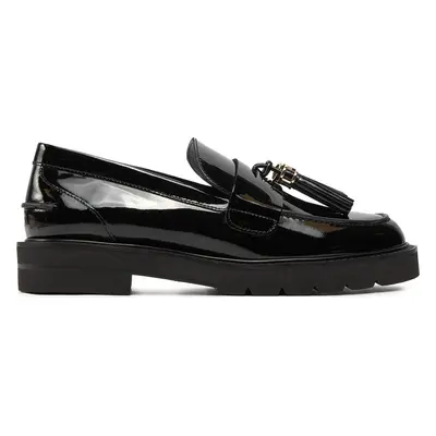 Loafersy Stuart Weitzman Parker Lft Tassel Lf SI706 Černá