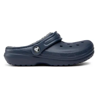 Nazouváky Crocs Classic Lined Clog K 207010 Tmavomodrá