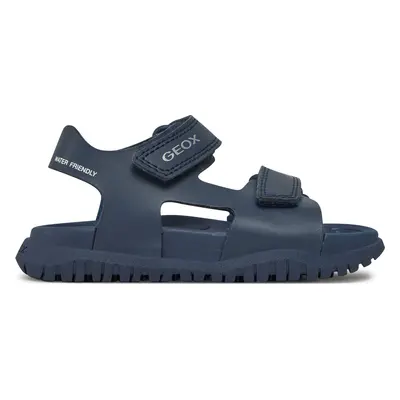 Sandály Geox J Sandal Fusbetto Bo J45HMA 000BC C4002 M Tmavomodrá