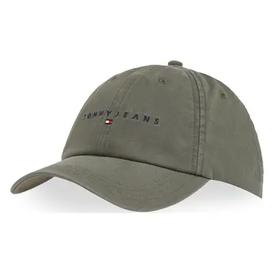 Kšiltovka Tommy Jeans Tjm Linear Washed Cap AM0AM13355 Zelená