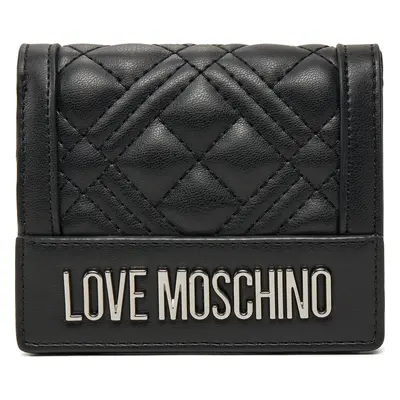 Malá dámská peněženka LOVE MOSCHINO JC5601PP1MLA000B Černá