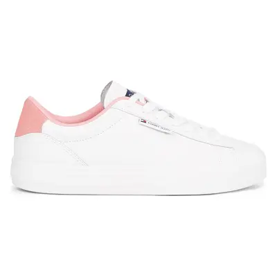 Sneakersy Tommy Jeans Tjw Cupsole Sneaker Ess EN0EN02508 Růžová