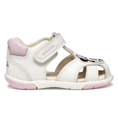 Sandály Geox B Sandal Zapito B556FE 08554 C0406 Bílá