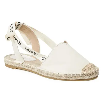 Espadrilky QUAZI WSS990-96 Béžová