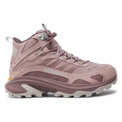 Trekingová obuv Merrell Moab Speed 2 Mid Gtx GORE-TEX J038230 Růžová