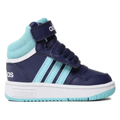 Sneakersy adidas Hoops Mid Shoes IF5314 Modrá