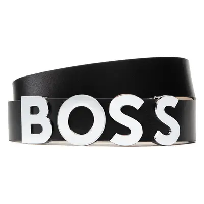 Dámský pásek Boss Bold Belt 3,5Cm 50470631 10199089 01 Černá