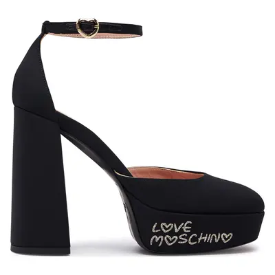 Lodičky LOVE MOSCHINO JA1030CG1IIM0000 Černá