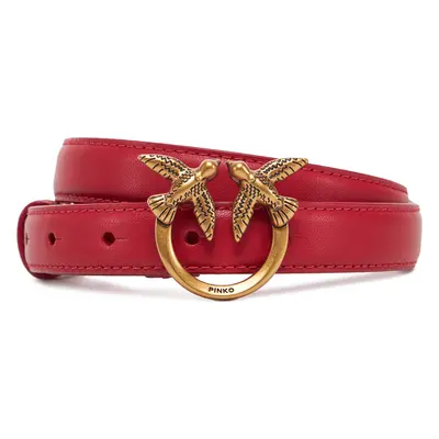 Dámský pásek PINKO Love Berry H2 Belt PE 25 PLT01 100143 A0F1 Červená