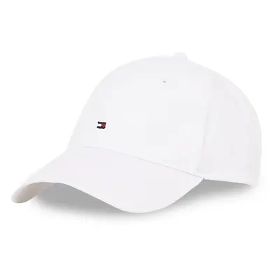 Kšiltovka Tommy Hilfiger Essential Flag Soft Cap AW0AW17131 Bílá