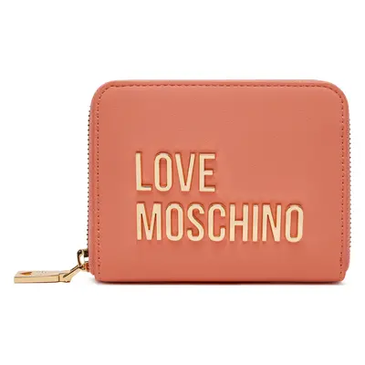 Malá dámská peněženka LOVE MOSCHINO JC5613PP1MKD0464 Korálová