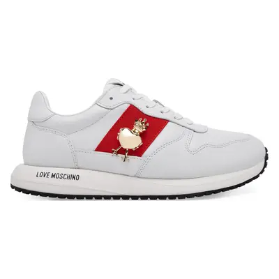 Sneakersy LOVE MOSCHINO JA15373G1MIAL10A Bílá