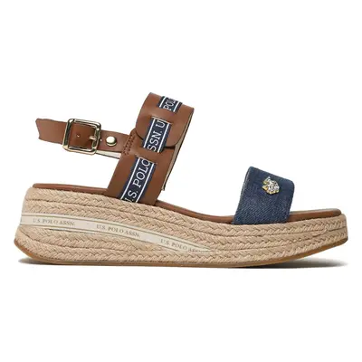 Espadrilky U.S. Polo Assn. Glory GLORY004 Hnědá