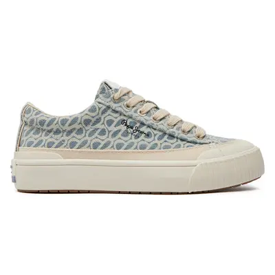 Sneakersy Pepe Jeans Ben Thelma W PLS31562 Modrá