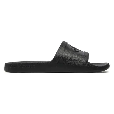 Nazouváky Calvin Klein Jeans Slide Monogram Debossed Eva YW0YW00102 Černá