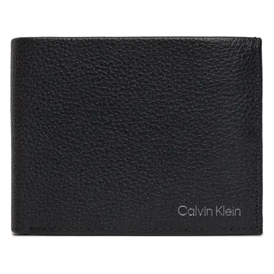 Velká pánská peněženka Calvin Klein Warmth Trifold 10Cc W/Coin L K50K507969 Černá