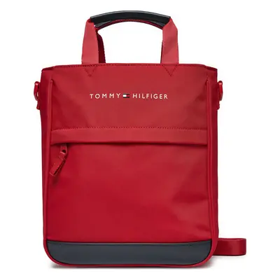 Kabelka Tommy Hilfiger Th Essential Shoulder Bag AU0AU01950 Červená