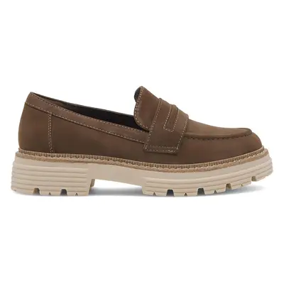 Loafersy JENNY MOLLIE WS6211-07 Hnědá