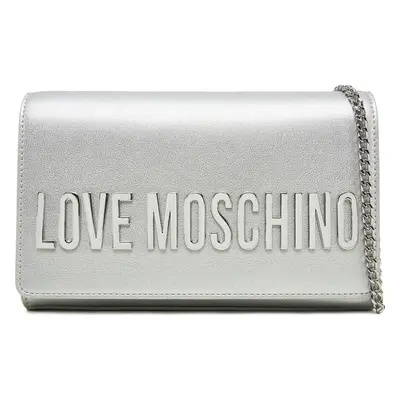 Kabelka LOVE MOSCHINO JC4103PP1MKD196B Stříbrná