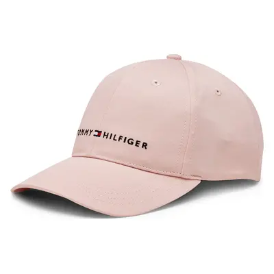 Kšiltovka Tommy Hilfiger Th Essentials Cap AU0AU01667 Růžová