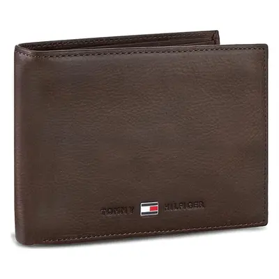 Velká pánská peněženka Tommy Hilfiger Johnson Cc Flap And Coin Pocket AM0AM00660/82566 Hnědá