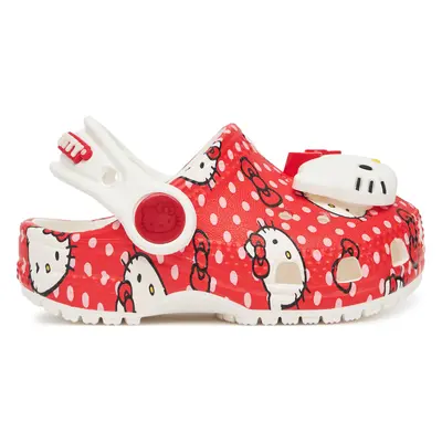 Nazouváky Crocs Hello Kitty Red Classic Clog T 210577 Barevná