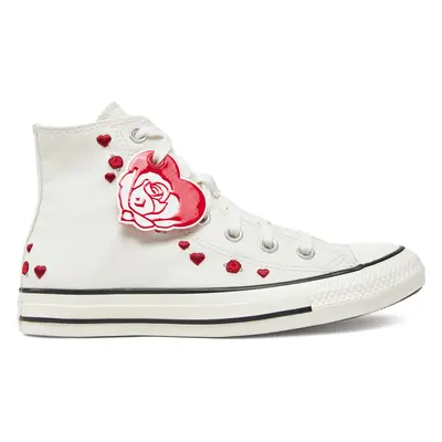 Plátěnky Converse Chuck Taylor All Star Roses A13650C Bílá