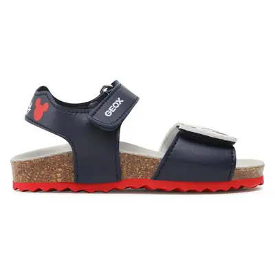 Sandály Geox B Sandal Chalki Boy B152QC000BCC4084 S Tmavomodrá