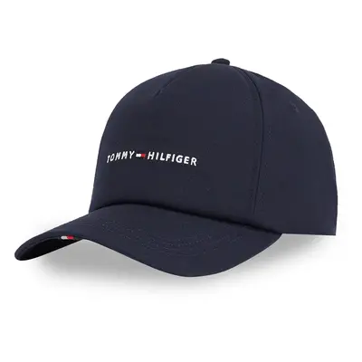 Kšiltovka Tommy Hilfiger Th Foundation Soft 6 Panel Cap AM0AM13162 Tmavomodrá