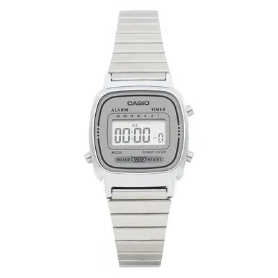 Hodinky Casio LA670WEA-7EF Stříbrná