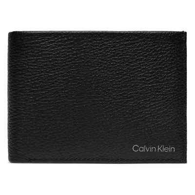 Velká pánská peněženka Calvin Klein Warmth Bifold 5Cc W/ Coin L K50K507896 Černá