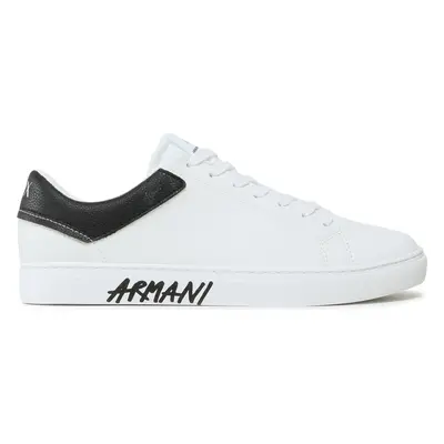 Sneakersy Armani Exchange XUX145 XV598 K488 Bílá