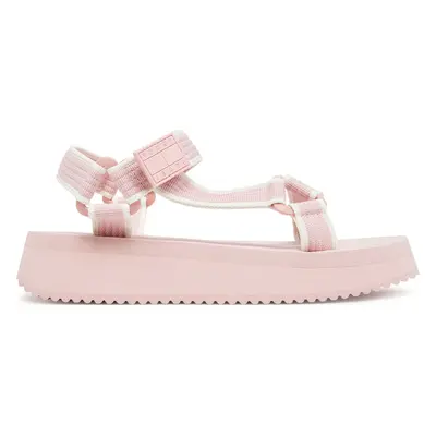 Sandály Tommy Jeans Tjw Eva Sandal EN0EN02747 Růžová