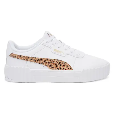 Sneakersy Puma Carina 3.0 Animal Jr 402268 02 Bílá