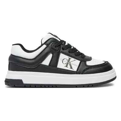 Sneakersy Calvin Klein Jeans Low Cut Lace-Up/Sneaker V3X9-81060-1355 M Černá