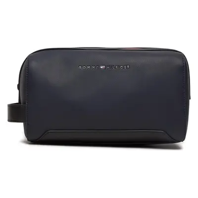 Kosmetický kufřík Tommy Hilfiger Th Ess Corp Washbag AM0AM12183 Tmavomodrá