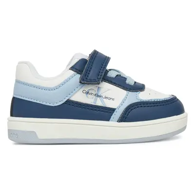 Sneakersy Calvin Klein Jeans Low Cut Lace-Up/ Velcro Sneaker V1X9-82078-1355 M Modrá