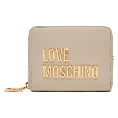 Malá dámská peněženka LOVE MOSCHINO JC5613PP1MKD0110 Béžová