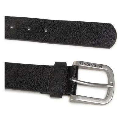 Pánský pásek Jack&Jones Jacharry Belt Noos 12120697 Černá