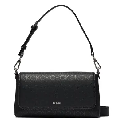 Kabelka Calvin Klein Ck Must Shoulder Bag_Epi Mono K60K611360 Černá